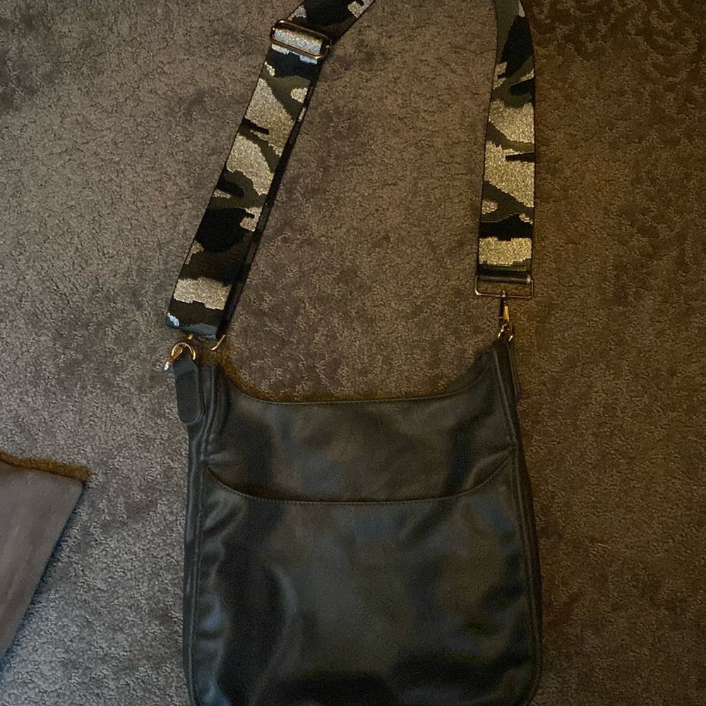 Leather crossbody